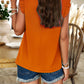 Frill Ruched Mock Neck Sleeveless Blouse