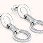 Moissanite 925 Sterling Silver Earrings