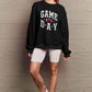 Simply Love Full Size GAME DAY Graphic Sweatshirt