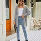 Long Sleeve Pocketed Cardigan