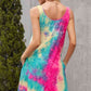 Tie-Dye Sleeveless Dress with Pockets