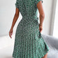 SoPretty Ditsy Floral Pleated Belted Dress