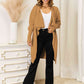 Long Sleeve Open Front Longline Cardigan