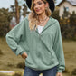 Outer Adventure Full Size Cable-Knit Long Sleeve Hooded Jacket