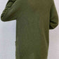 Open Front Rib-Knit Cardigan with Pockets