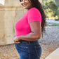 Basic Bae Full Size Round Neck Short Sleeve Bodysuit