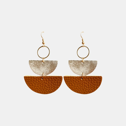 Geometrical Shape Dangle Earrings