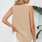 V-Neck Wide Strap Tank