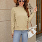 Round Neck Long Sleeve Sweater