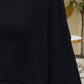 Chic Babe' Round Neck Dropped Shoulder Sweater 🦋