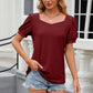 Eyelet Short Sleeve T-Shirt