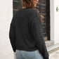 ZeldaMarie Button-Down Dropped Shoulder Ribbed Cardigan