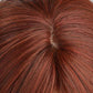Red Mid-Length Wave Synthetic Wigs 20''