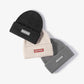 BeanieHatz NEW YORK Patch Rib-Knit Cuffed Beanie