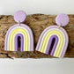 Rainbow Shape Dangle Earrings
