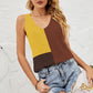 SoBeautiful Color Block Knit Tank