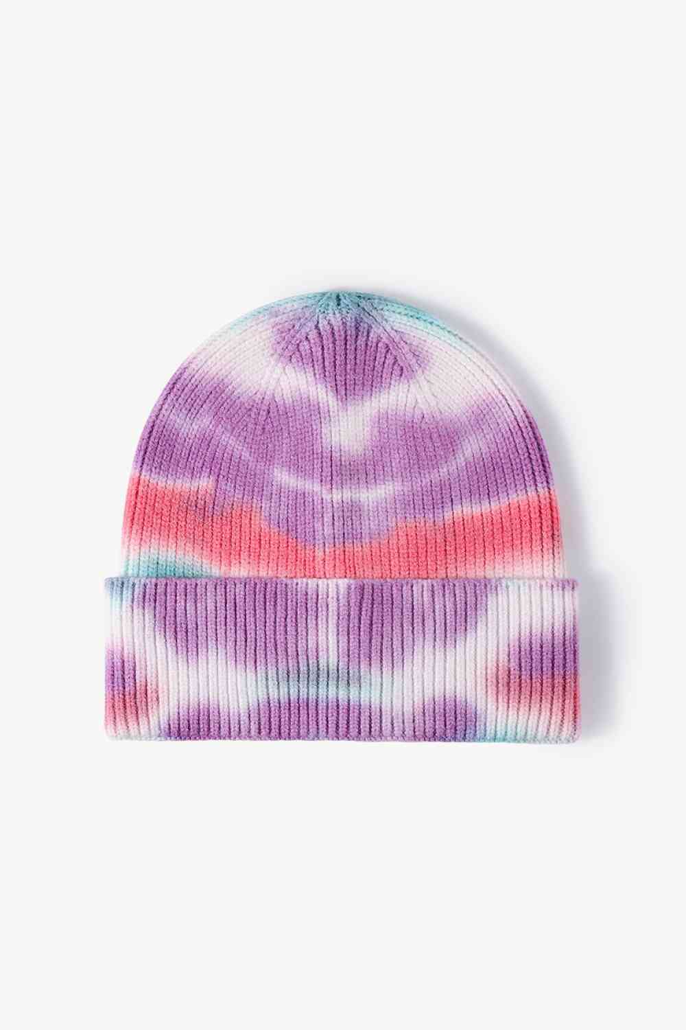 CHIC HATZ Tie-Dye Hat Cuffed Knit Beanie