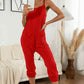KenyaBay Spaghetti Strap Pocket Jumpsuit