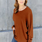 Double Take Full Size Round Neck Long Sleeve T-Shirt