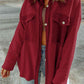 FashionToFigureTrends Full Size Button Down Long Sleeve Jacket