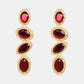 Geometrical Shape Resin Dangle Earrings