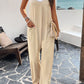 Pocketed Spaghetti Strap Overalls