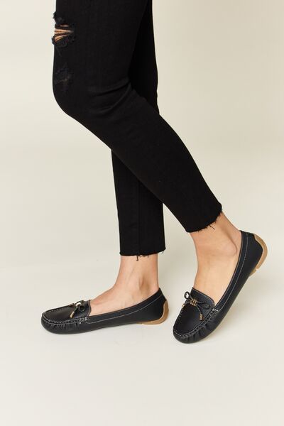 Forever Link Slip On Bow Flats Loafers *