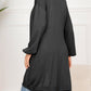 SavannahTree Dropped Shoulder Open Front Longline Cardigan