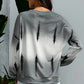 Women's Full Size Tie-Dye Drop Shoulder Round Neck Sweatshirt