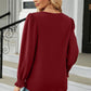 Round Neck Long Sleeve T-Shirt