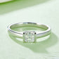 Moissanite 925 Sterling Silver Solitaire Ring