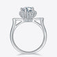 1 Carat Moissanite 925 Sterling Silver Ring 💜