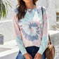 Tie-Dye Raglan Sleeve Top