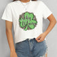LUCKY MAMA Round Neck T-Shirt