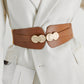 Alloy Buckle Elastic Belt