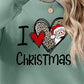 CHRISTMAS Graphic Round Neck Sweatshirt
