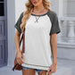 Round Neck Short Sleeve T-Shirt