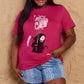Malibu Dreams Simply Love Full Size Death Graphic T-Shirt