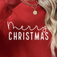 MERRY CHRISTMAS Dropped Shoulder Sweatshirt