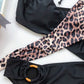 Halter Neck Two-Piece Bikini Set