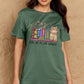 Simply Love Full Size BOOKS ARE MY LOVE LANGUAGE Graphic Cotton Tee
