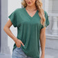 V-Neck Short Sleeve T-Shirt