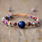 Imperial Jasper & Natural Stone Beaded Bracelet