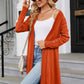 Long Sleeve Open Front Cardigan