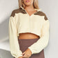 ShaysCoatsnMore Contrast Drawstring Zip Up Jacket