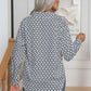 Printed Buttoned Long Sleeve Shirt