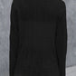 Eyelet Roll-Tab Sleeve Cardigan