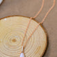 Moonstone Teardrop Pendant Necklace