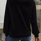 V-Neck Dropped Shoulder Blouse