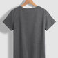 Letter Graphic Round Neck Short Sleeve T-Shirt